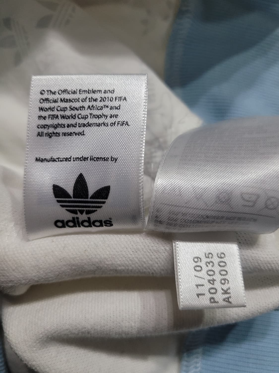 아디다스 올드스쿨 아르헨티나 1978 대대장 트랙탑 희귀템 시이즈 L 상품이미지10