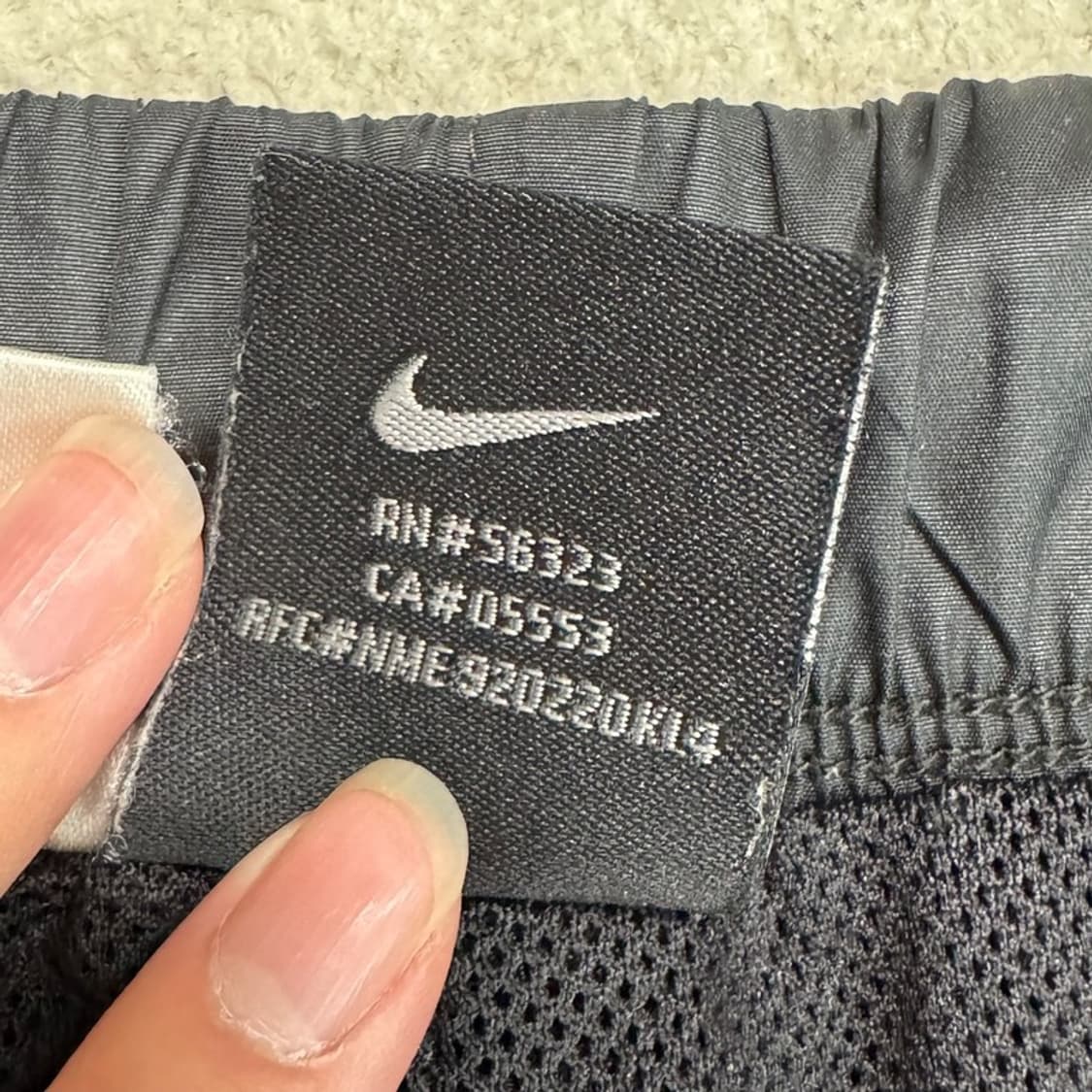 NIKE 블랙 웜업 트랙 팬츠 XL 상품이미지6