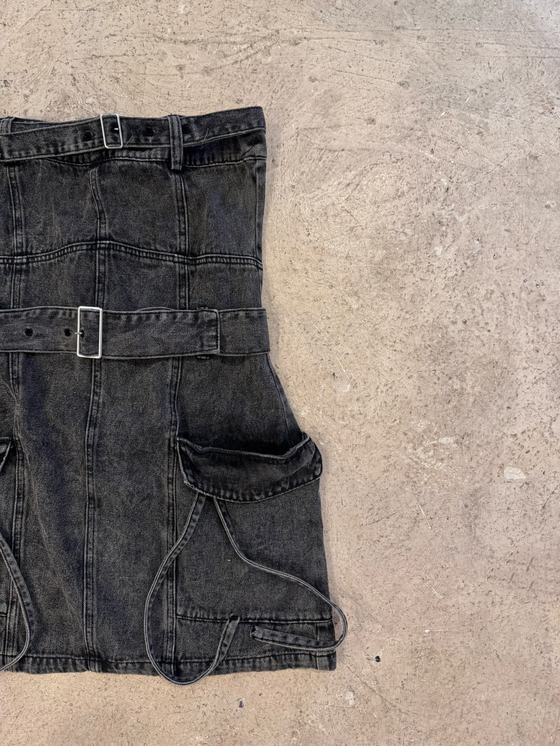 GRL 데님 탑 원피스 상품이미지3