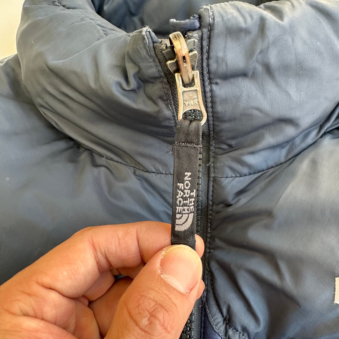 노스페이스 네이비 700눕시 구스다운 패딩 상품이미지7