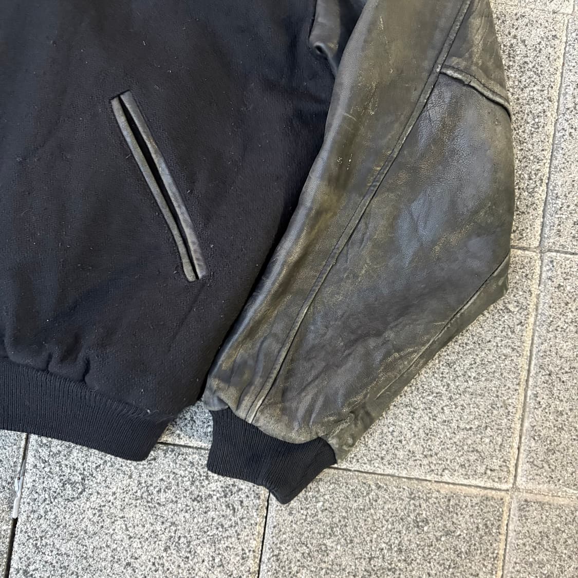 빈티지 골든 베어 바시티 자켓 상품이미지4