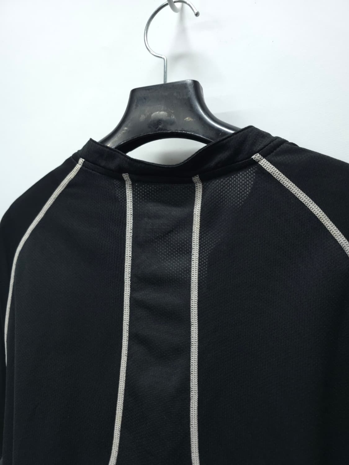 ​나이키 NikeFIT DRY 블랙 하프 집업 기능성 반팔 티셔츠 105 상품이미지10