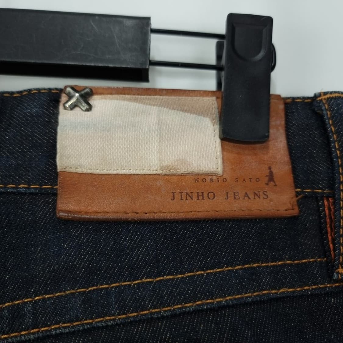 [진호 진스] 재팬 멀티 패치 슬림핏 데님 팬츠 청바지 M19837 상품이미지6