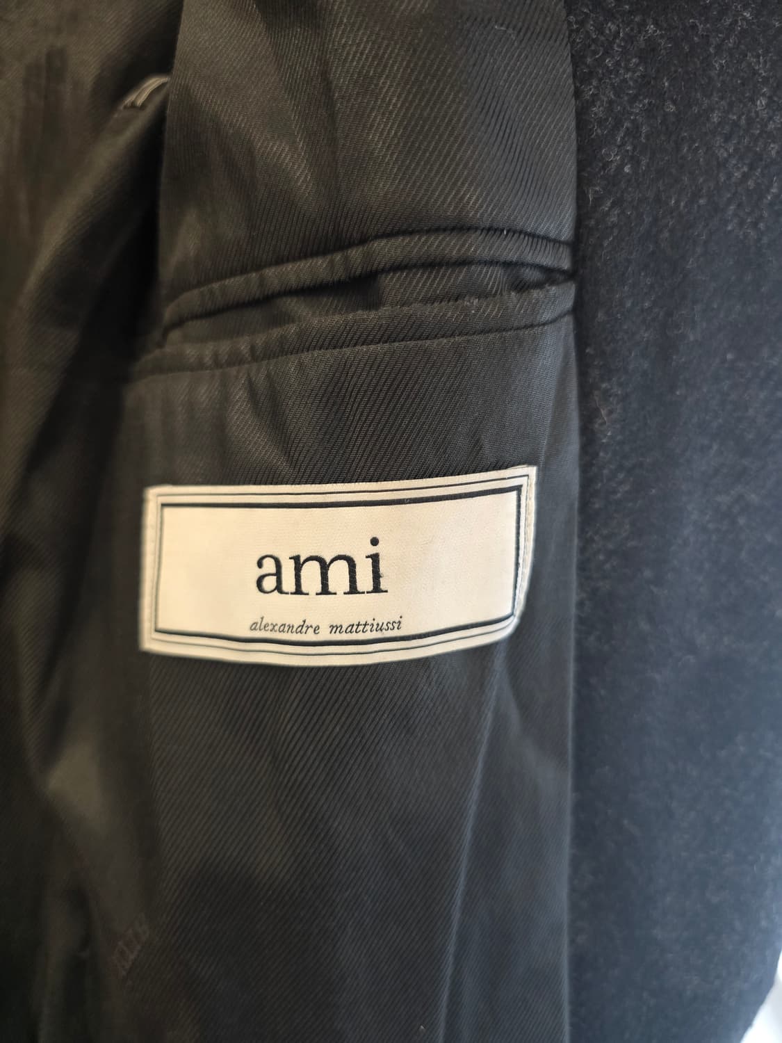 아미 폴카닷 롱 코트 44(90) 상품이미지4