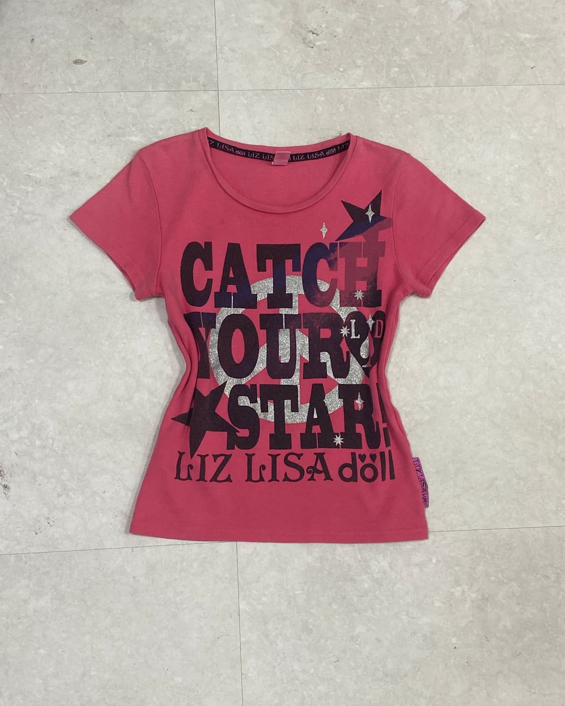 LIZ LISA doll Glitter T-Shirt  상품이미지6