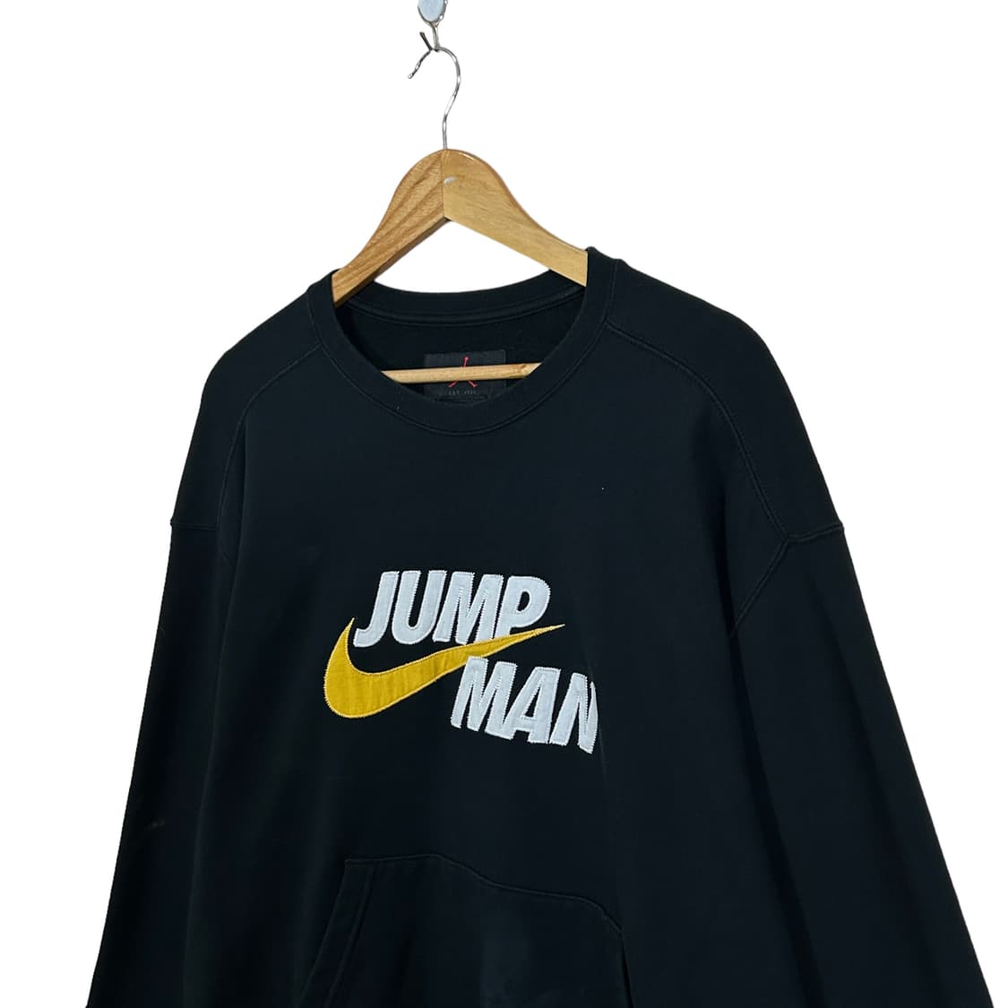나이키 조던 블랙 로고 패치 포켓 맨투맨 XXL 상품이미지4