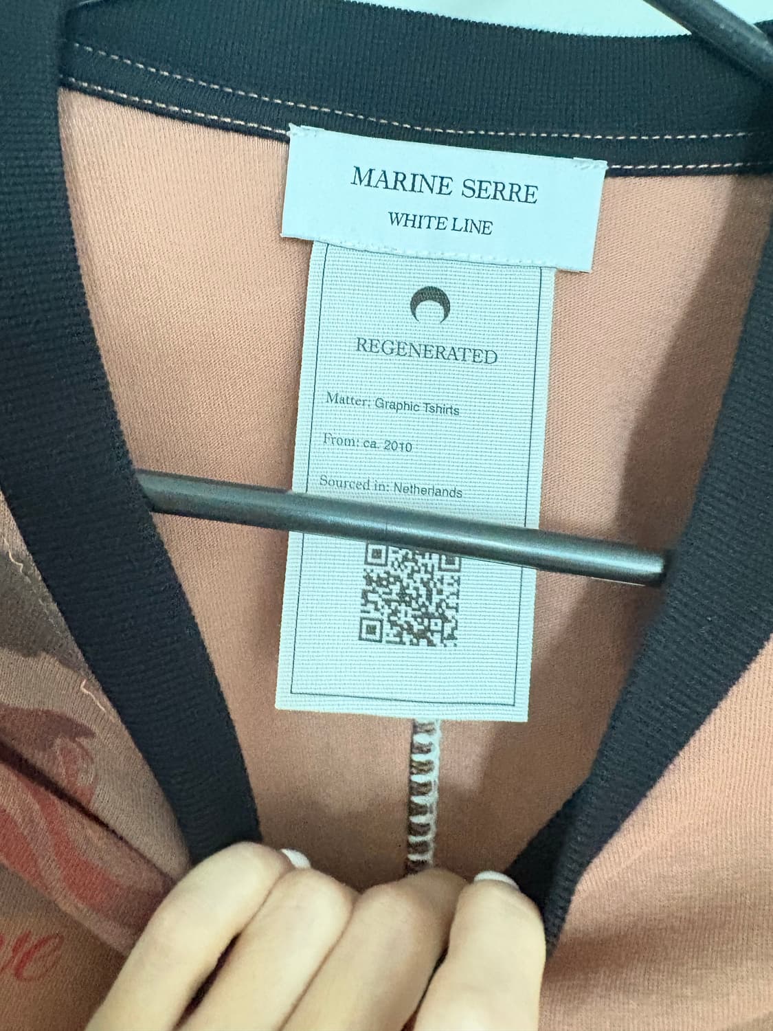 마린 세르 패치워크 롱 슬리브 티셔츠 새상품⭕️ 상품이미지4