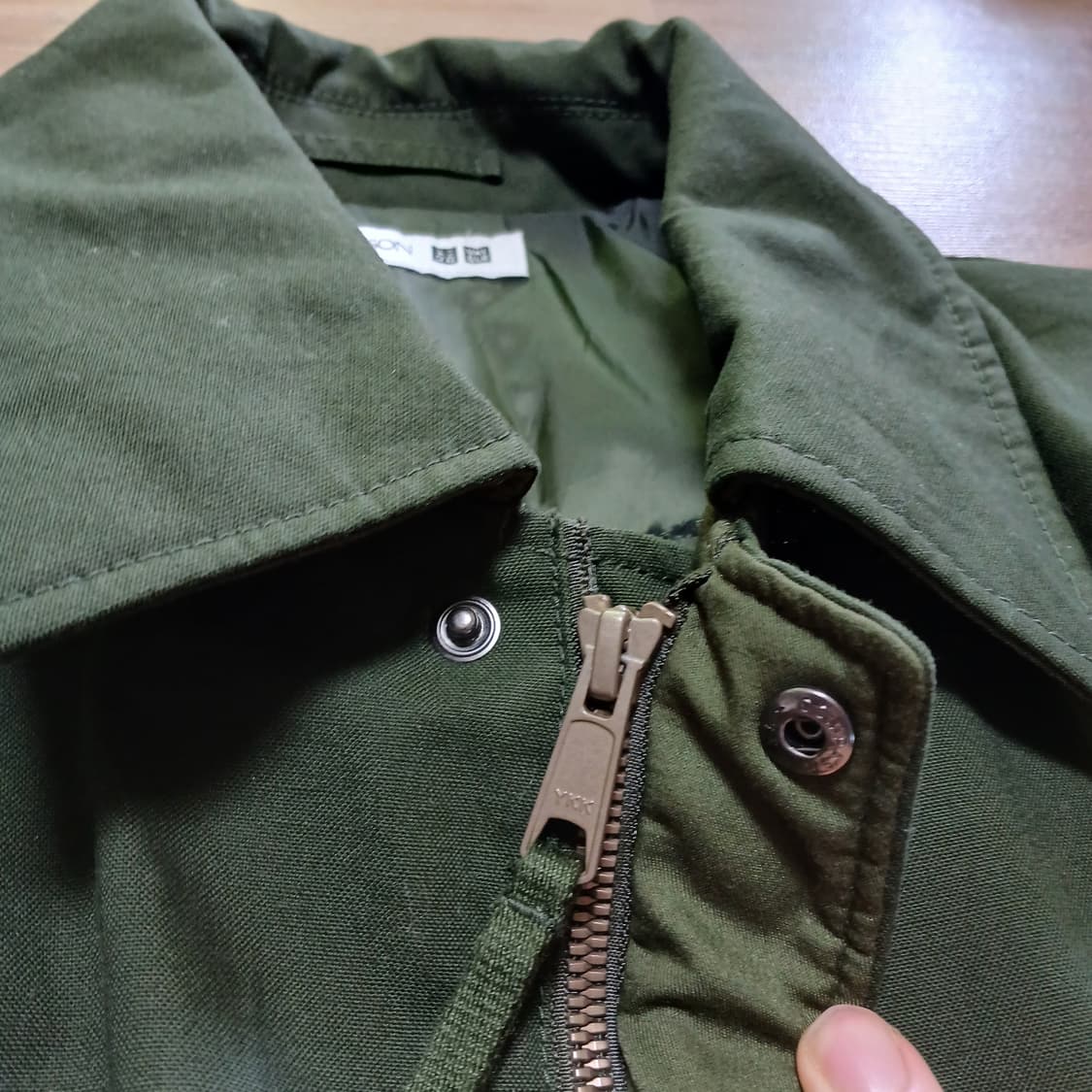 JW앤더슨 유니클로 누빔 코트 점퍼 패딩 자켓 100 L 상품이미지6