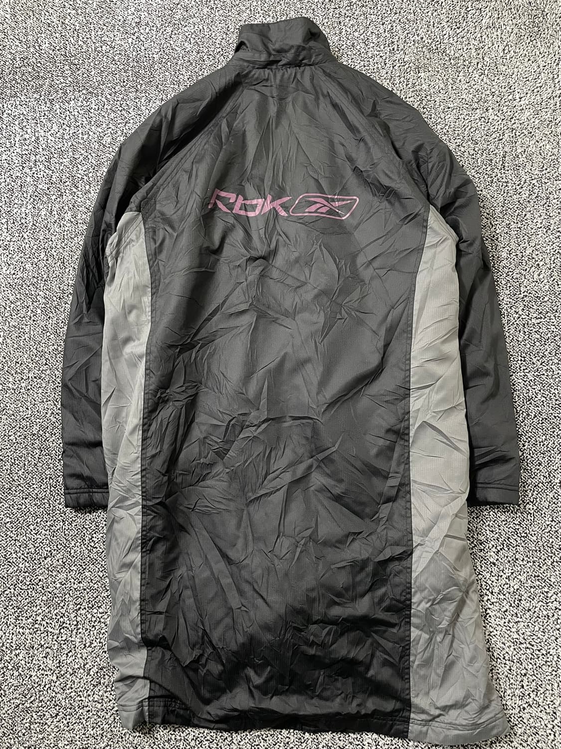 빈티비9. 일본빈티지 리복 자수 벤치코트 돕바 기모 플리스 바람막이 상품이미지6