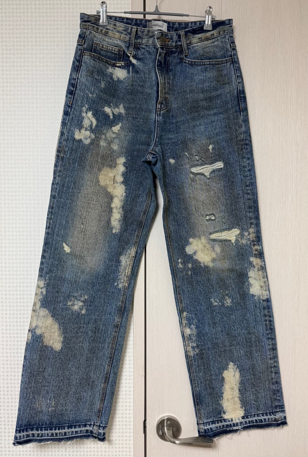 메종미네드 GORGEOUS BROWN WIDE DENIM PANTS 48 상품이미지4