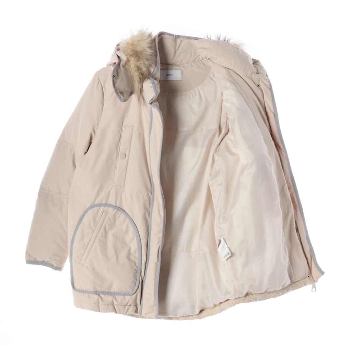 듀엘 라쿤퍼 후드 구스다운 패딩 점퍼 55 상품이미지2