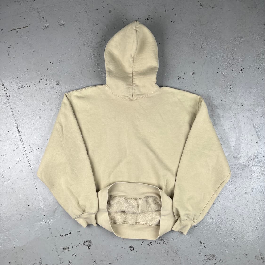 빈티지 러셀 애슬래틱 크림베이지 후드 상품이미지3