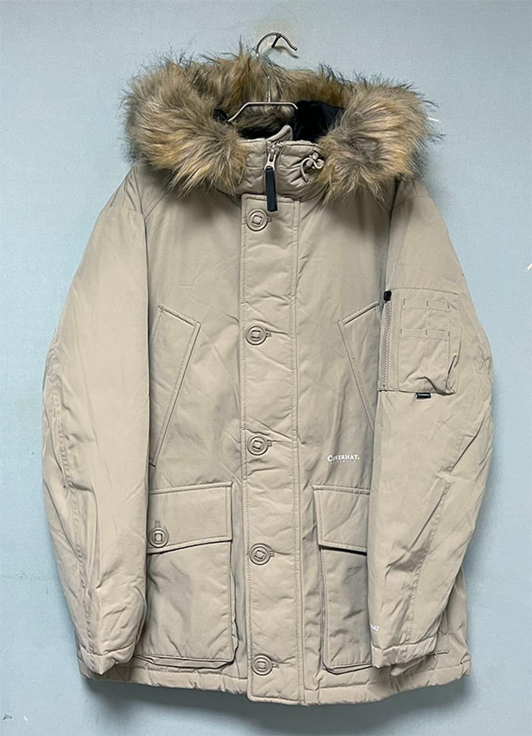 커버낫 남자 야상패딩 덕다운 새상품 빵빵한 캐주얼 L 100 상품이미지1