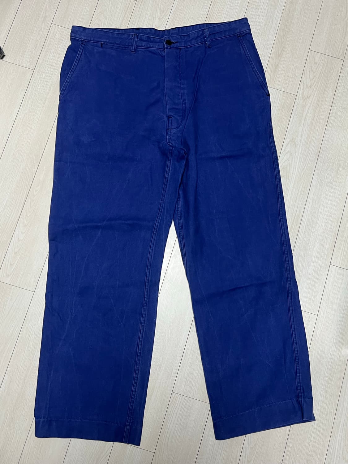 90s프렌치워크팬츠네이비 36사이즈 상품이미지1