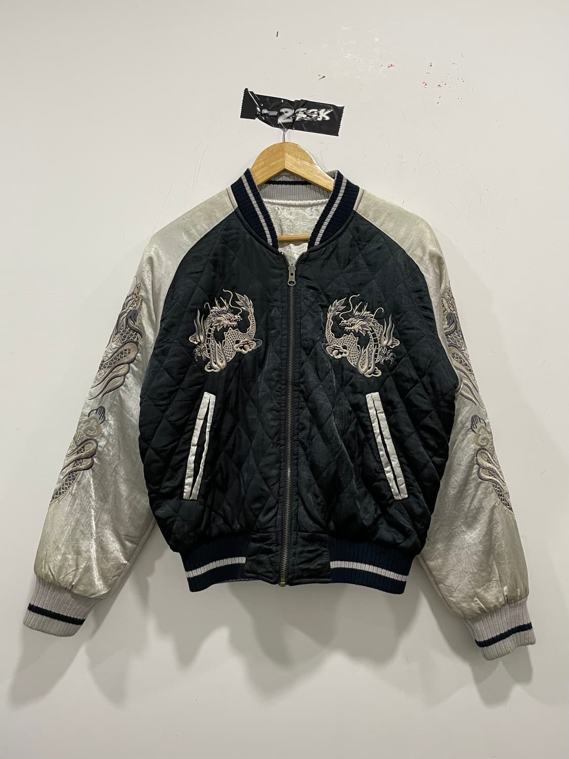 80’s Jpn Pazzo X Hound Dog 오리엔탈리버시블 스카잔 상품이미지4