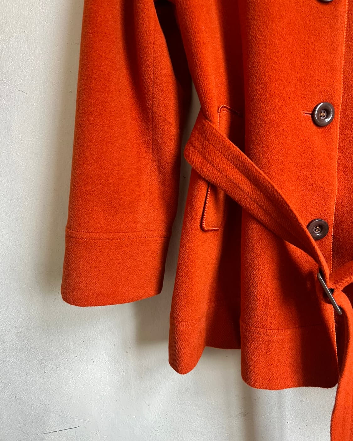 KANSAI BIS Vintage Belted Wool Coat 상품이미지6