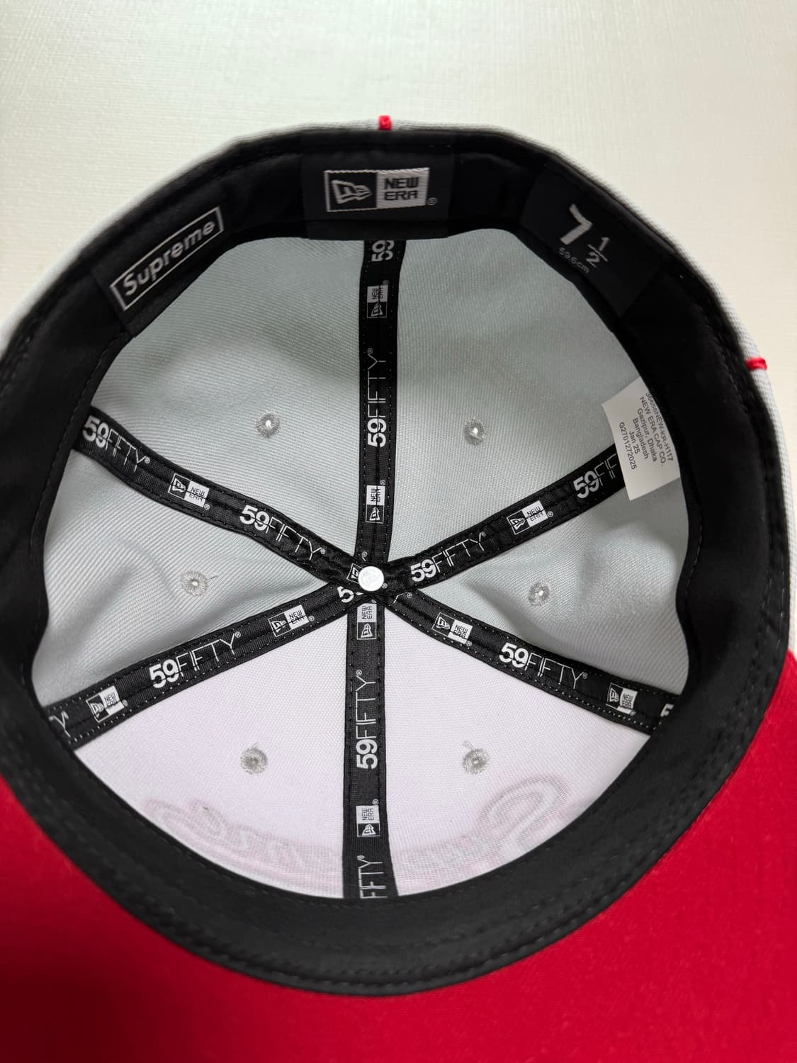 슈프림 뉴에라 스냅백 (7 1/2) 상품이미지4