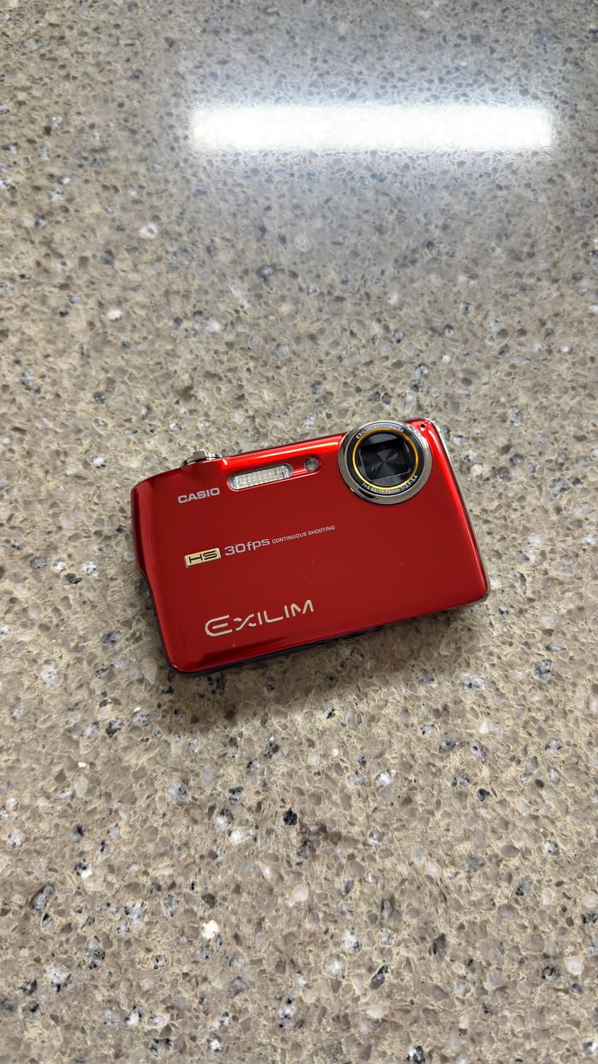 (초민트급) 카시오 엑슬림 ex-fs10 레드 / 작례 O 상품이미지1