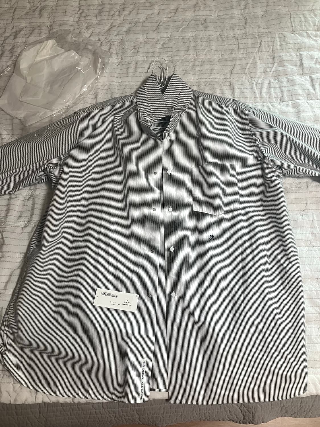 [XL]나나미카 레귤러카라윈드셔츠 새제품급 싸게 팝니다 상품이미지1