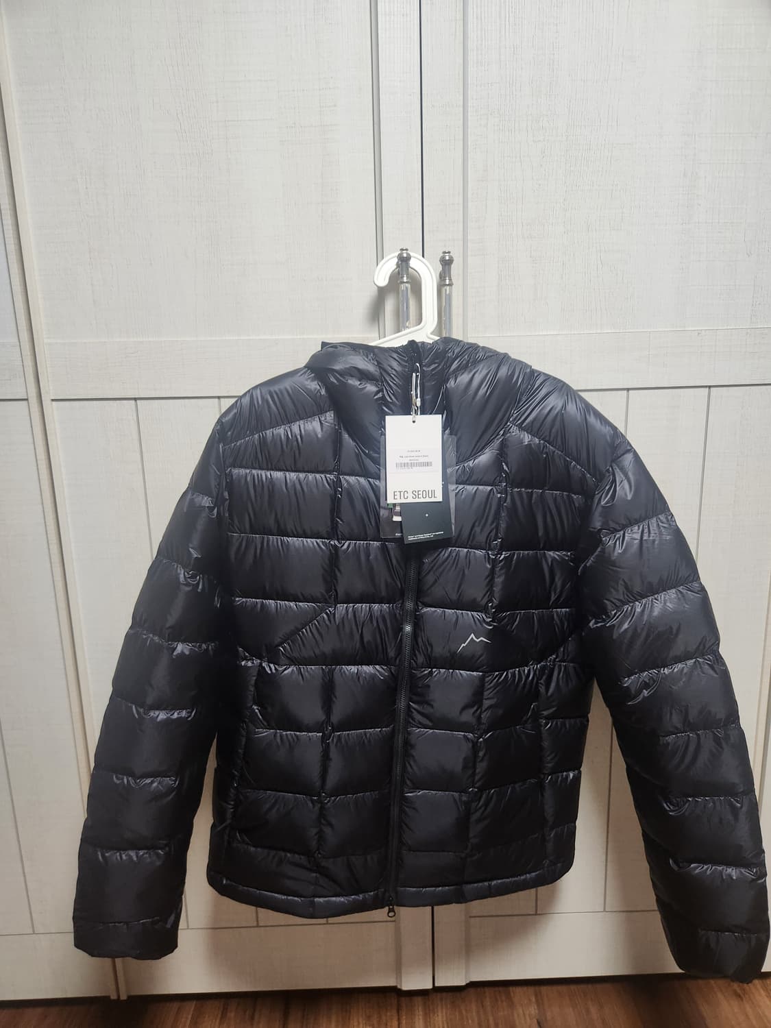 케일(cayl) 라이트 다운자켓2 블랙 M사이즈(새상품) 상품이미지1