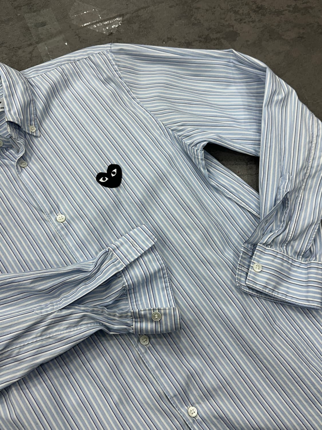 꼼데가르송 스트라이프 셔츠 상품이미지2