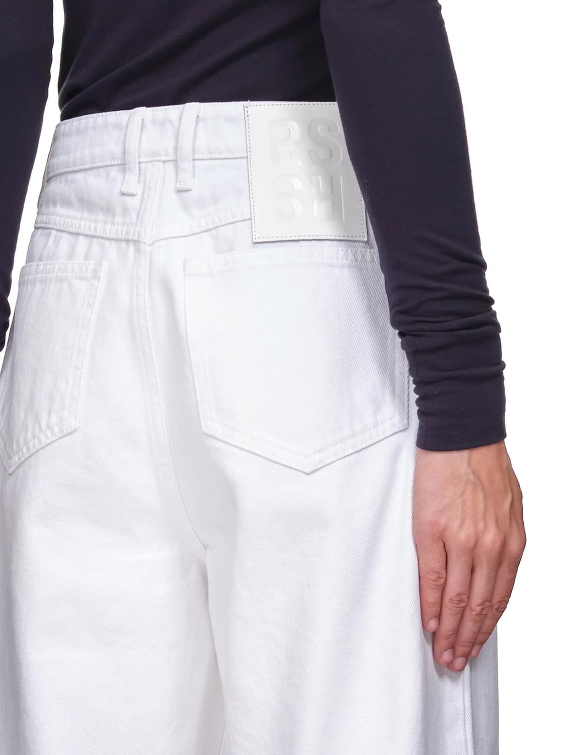 라프시몬스 마지막 시즌 와이드 데님 오프화이트 29 상품이미지4