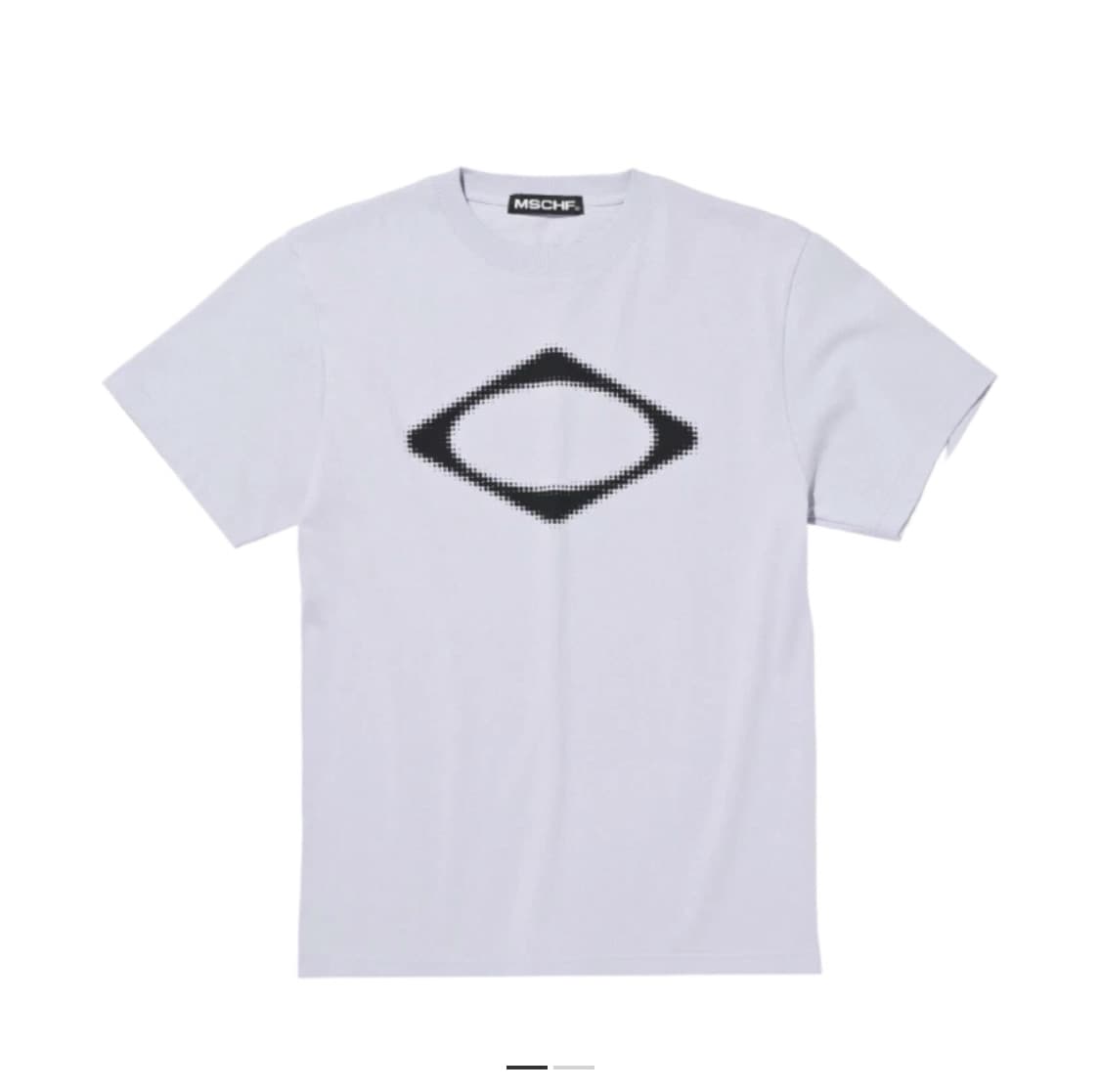 미스치프 롬버스 블러 티셔츠 라이트 블루 상품이미지1