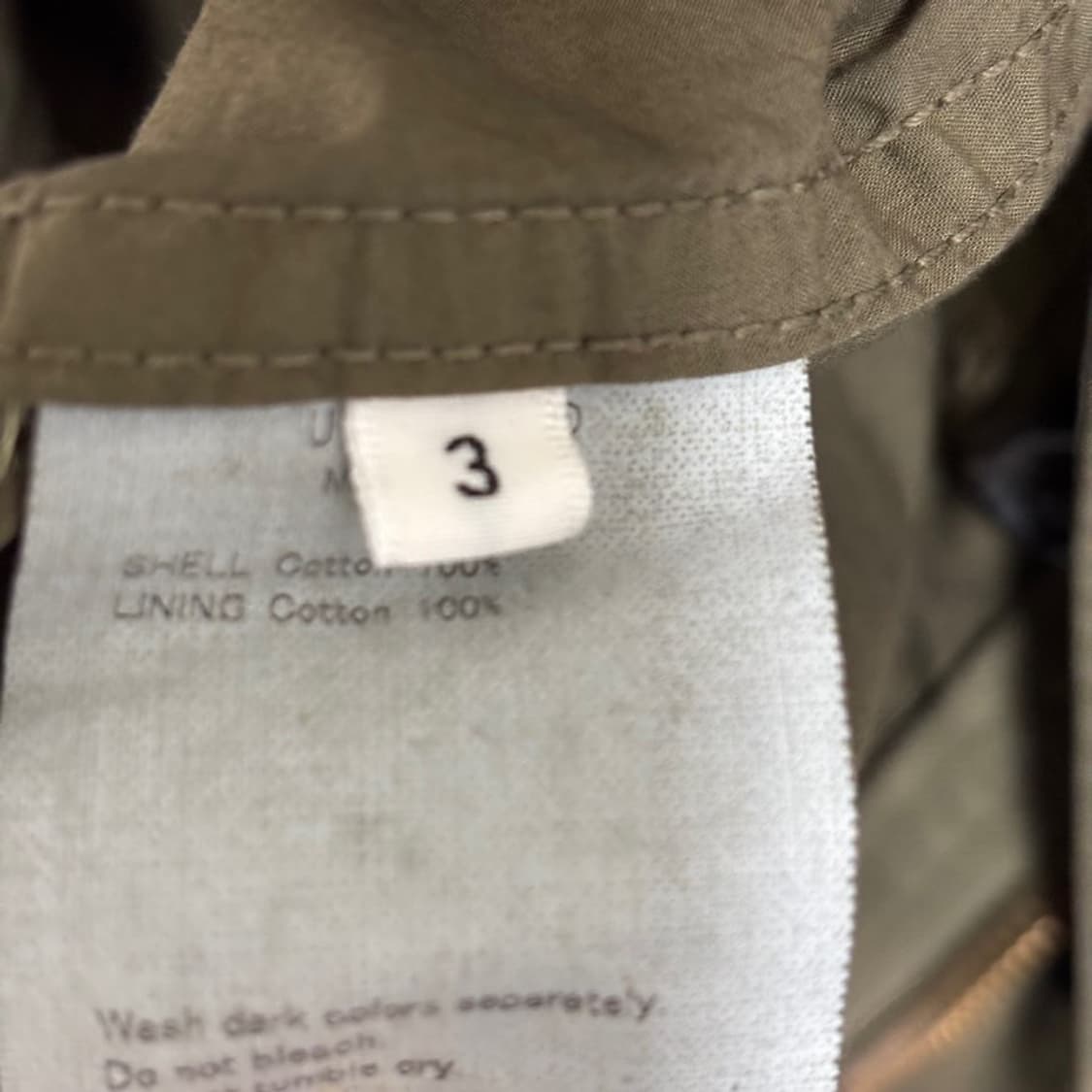 3) 언유즈드 unused m65 필드 자켓 상품이미지4