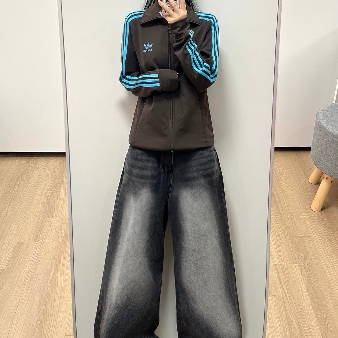 아디다스 유로파 민트초코 트랙탑 져지 상품이미지1