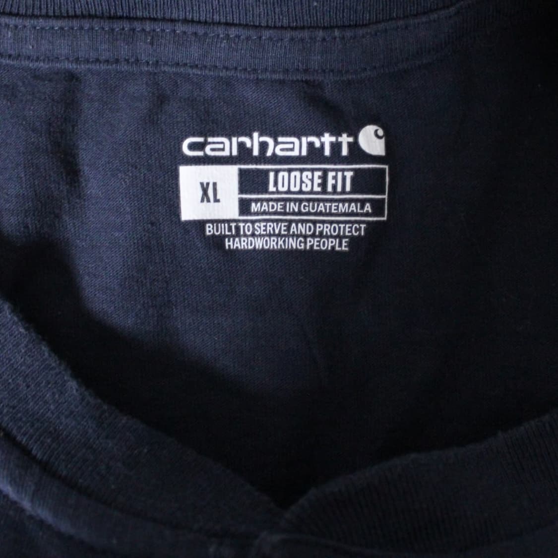 Carhartt 칼하트 차콜 헨리넥 롱 슬리브 상품이미지3