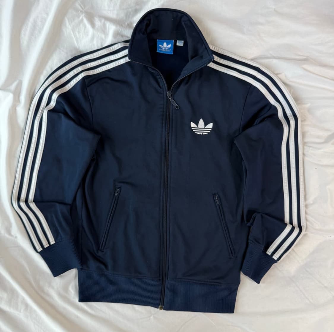 2+1) 아디다스 트랙탑 파이어버드 네이비 져지 L 상품이미지1