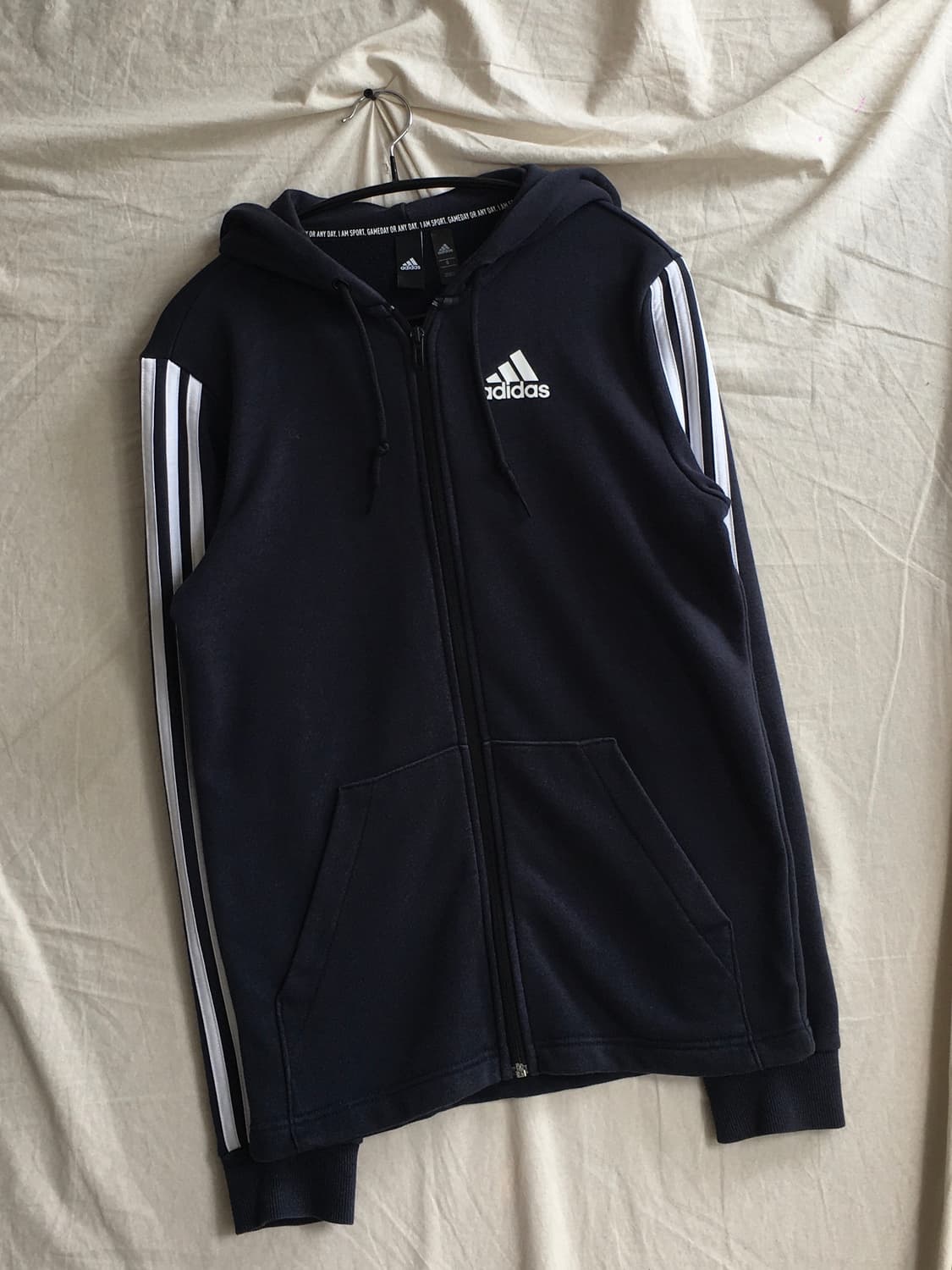 아디다스 사이드라인 후드집업 상품이미지3