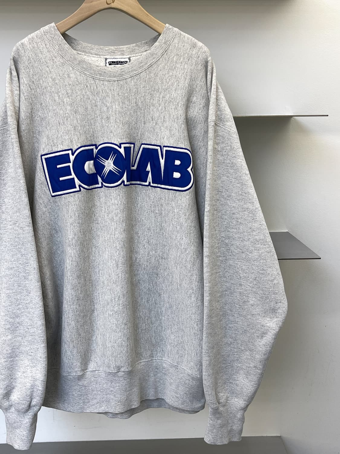 리 90s 리버스 위브 Ecolab 크루넥 상품이미지3