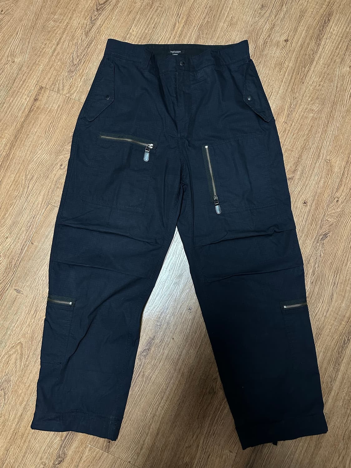 이스트로그 네이비 포켓팬츠 L 상품이미지1