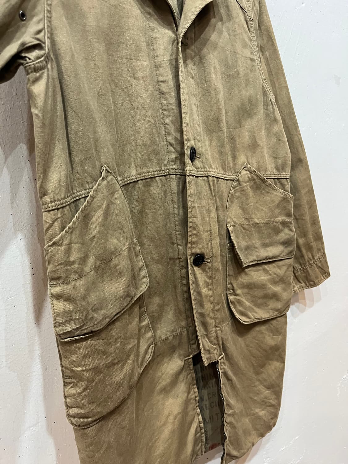 DENIM & DUNGAREE 밀리터리 헴프 2Way 자켓 상품이미지5