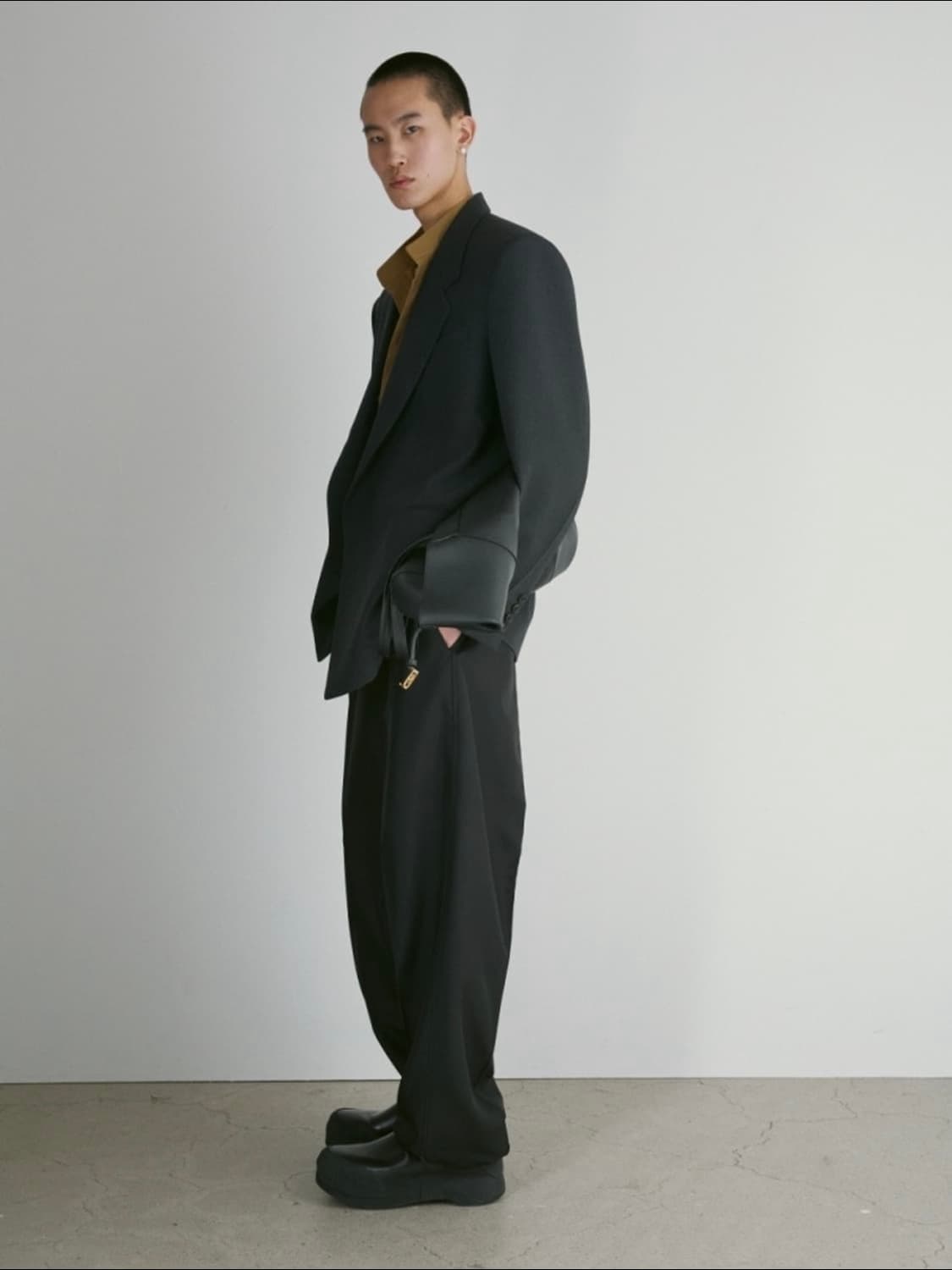 [L] 렉토 베르디 오버사이즈 더블 블레이저 자켓 상품이미지2