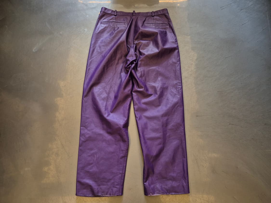 90s sheepskin leather pants 상품이미지2