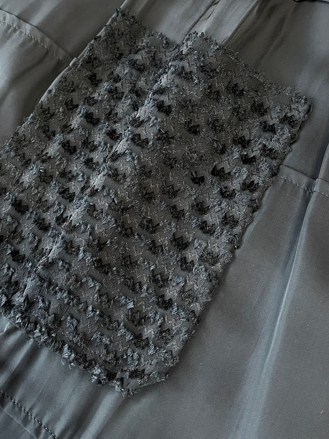 AD2006 Cupra Texture Patchwork Skirt 상품이미지3