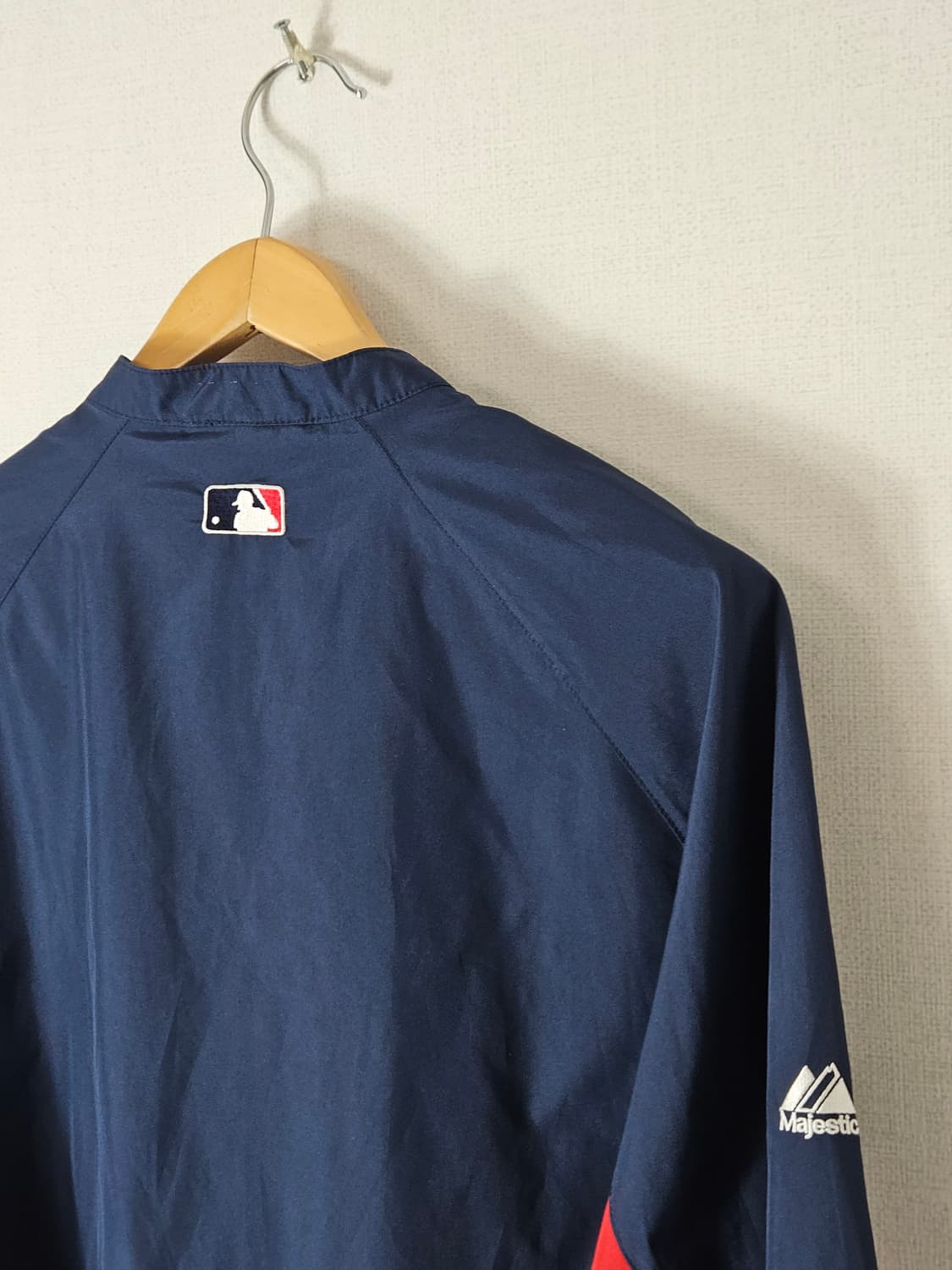 마제스틱 오리지널 애틀란타 아노락 바람막이 유니폼 져지 올드스쿨 M 상품이미지5