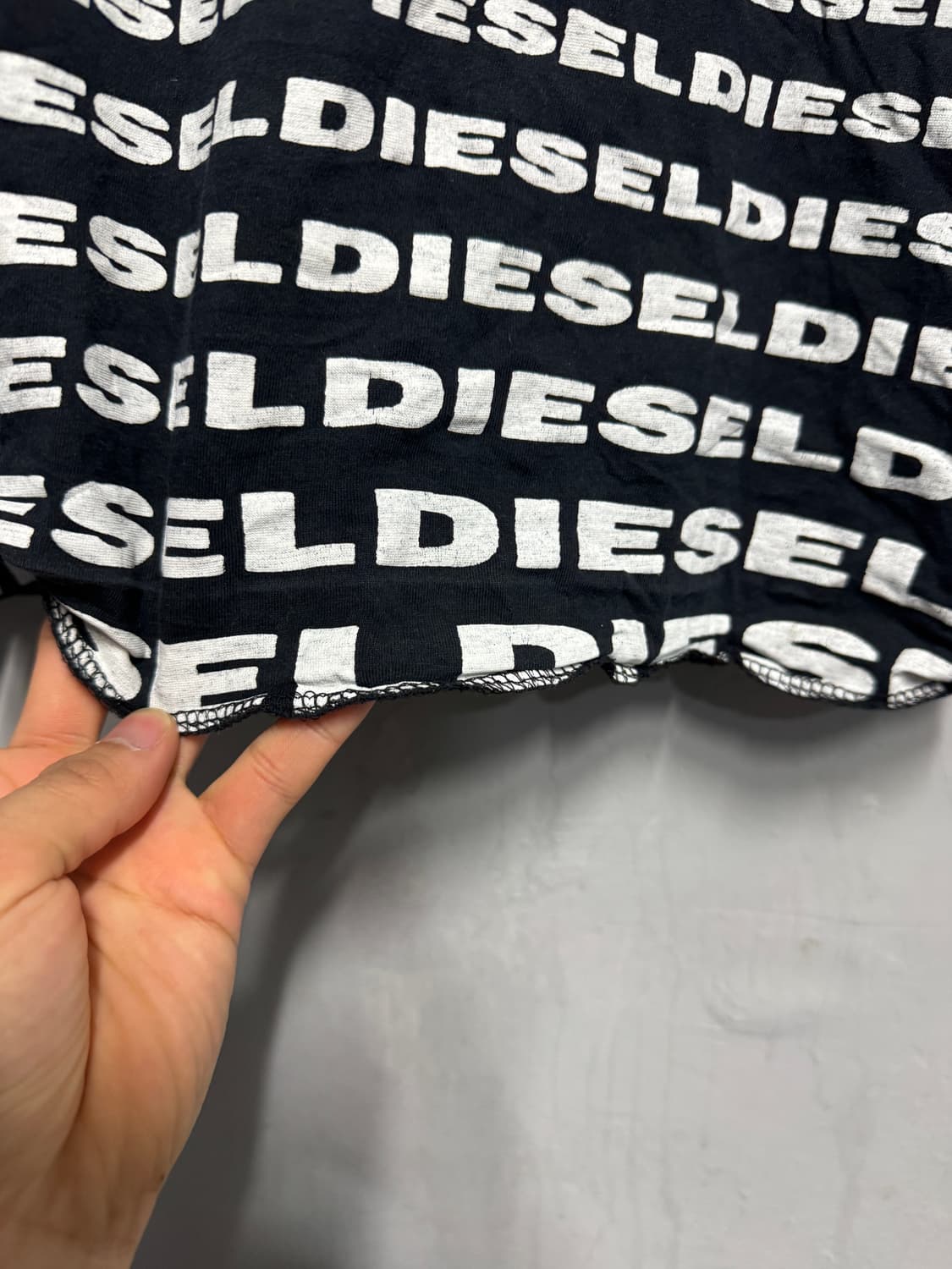 디젤 레터링 반팔티 M 상품이미지6