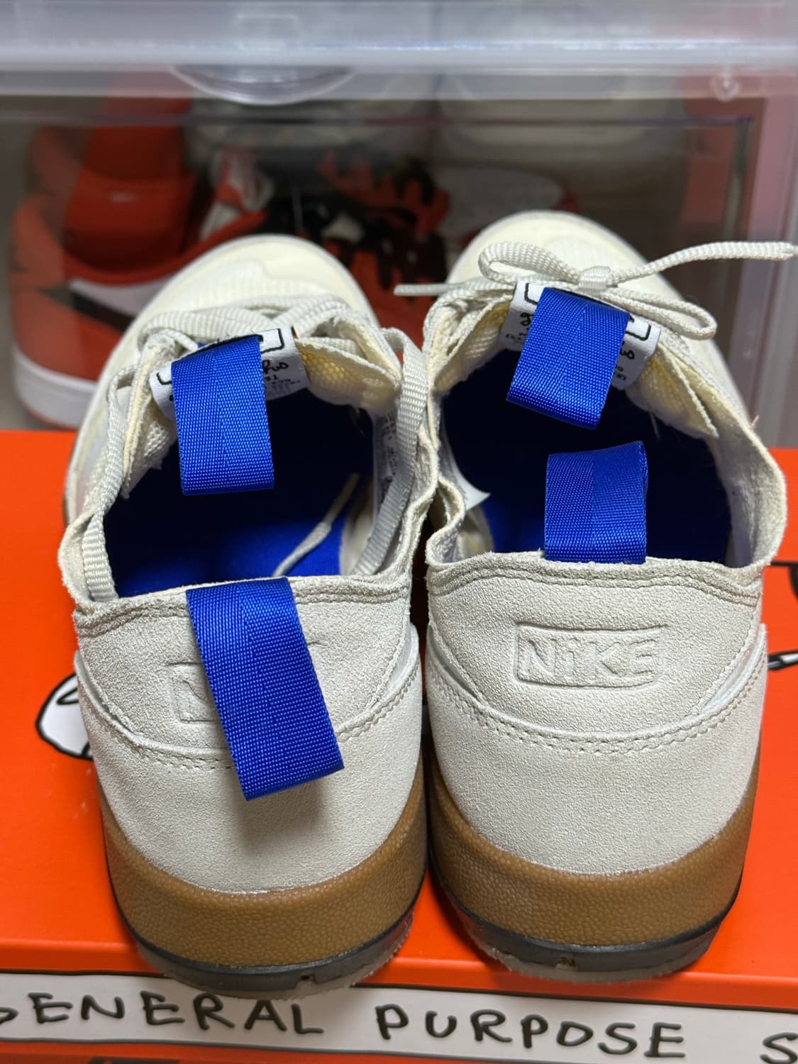 나이키 x 톰 삭스 제너럴 퍼포즈 슈 라이트 크림 260 상품이미지3