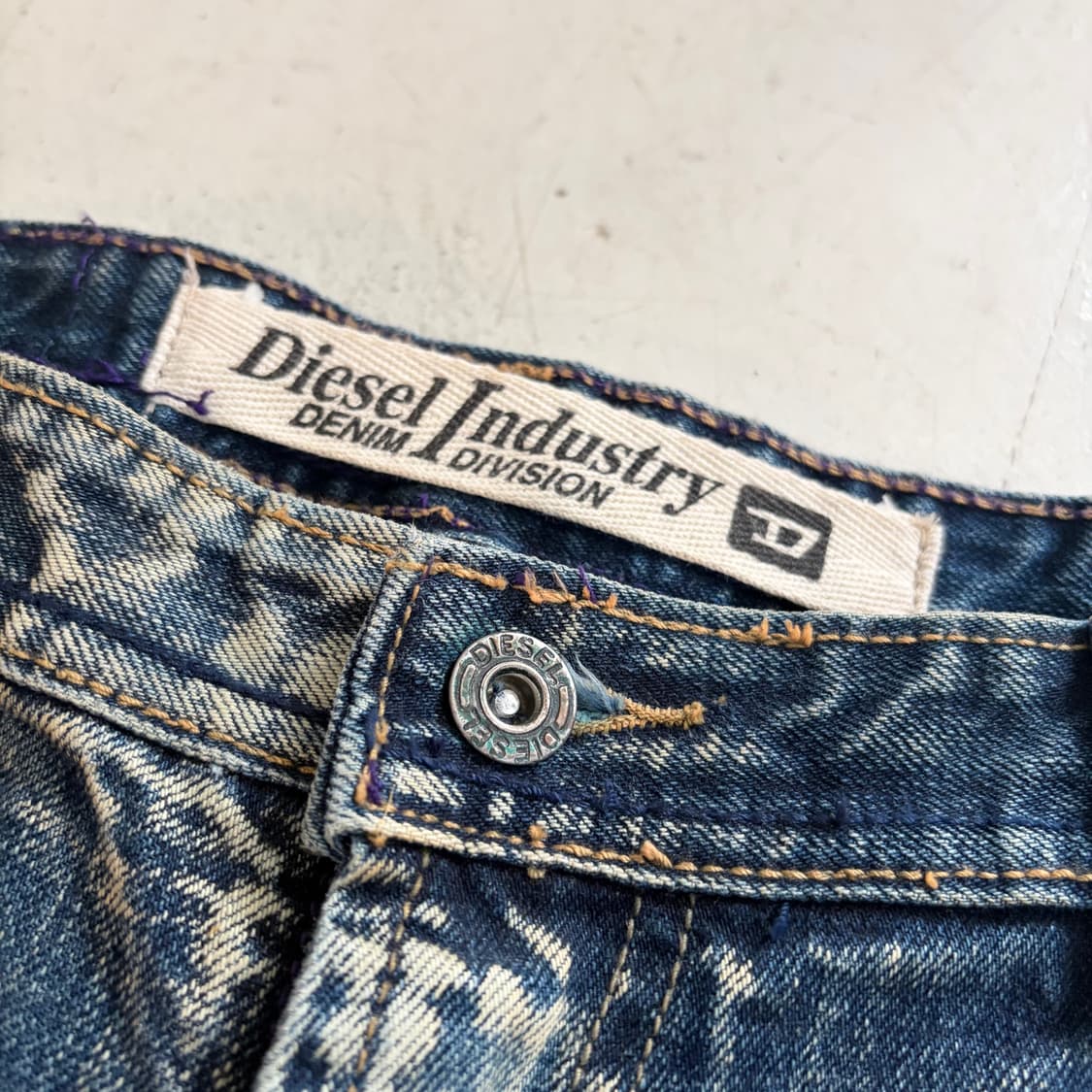 디젤 인더스트리 빈티지 와이드 데님팬츠 36 상품이미지4