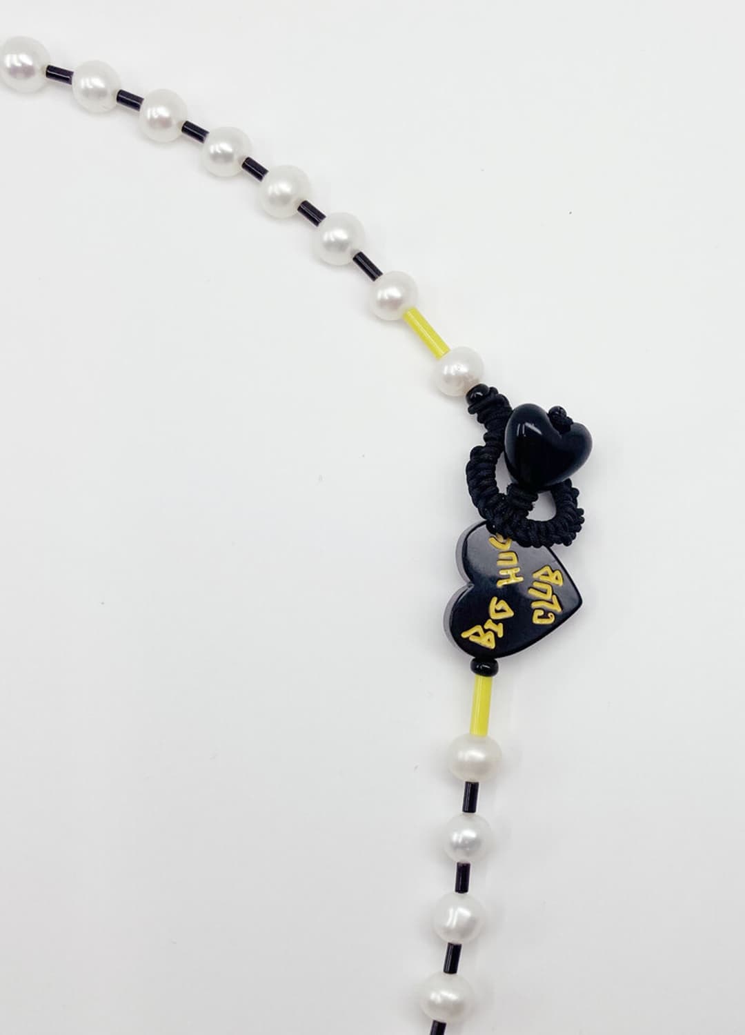 김나영 빅 허그 클럽 black wildflower 하트펜던트 목걸이 상품이미지5