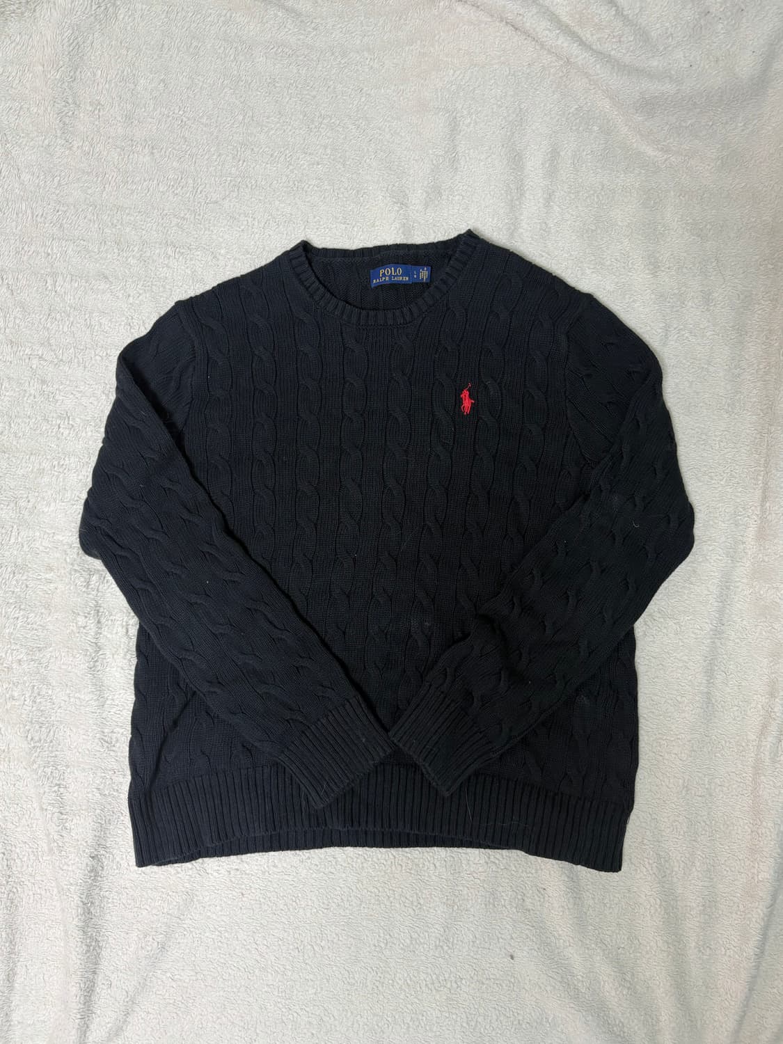 폴로 케이블니트 상품이미지1