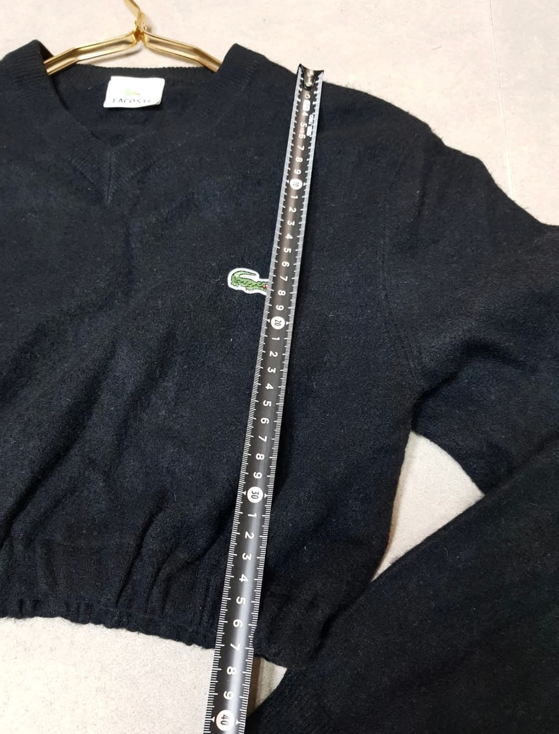 정품 라코스테 크롭 니트. 55~66 상품이미지7