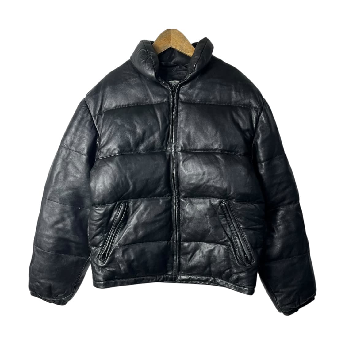 [Schott] 80's 쇼트 Made in USA 쉽스킨 패딩 상품이미지1