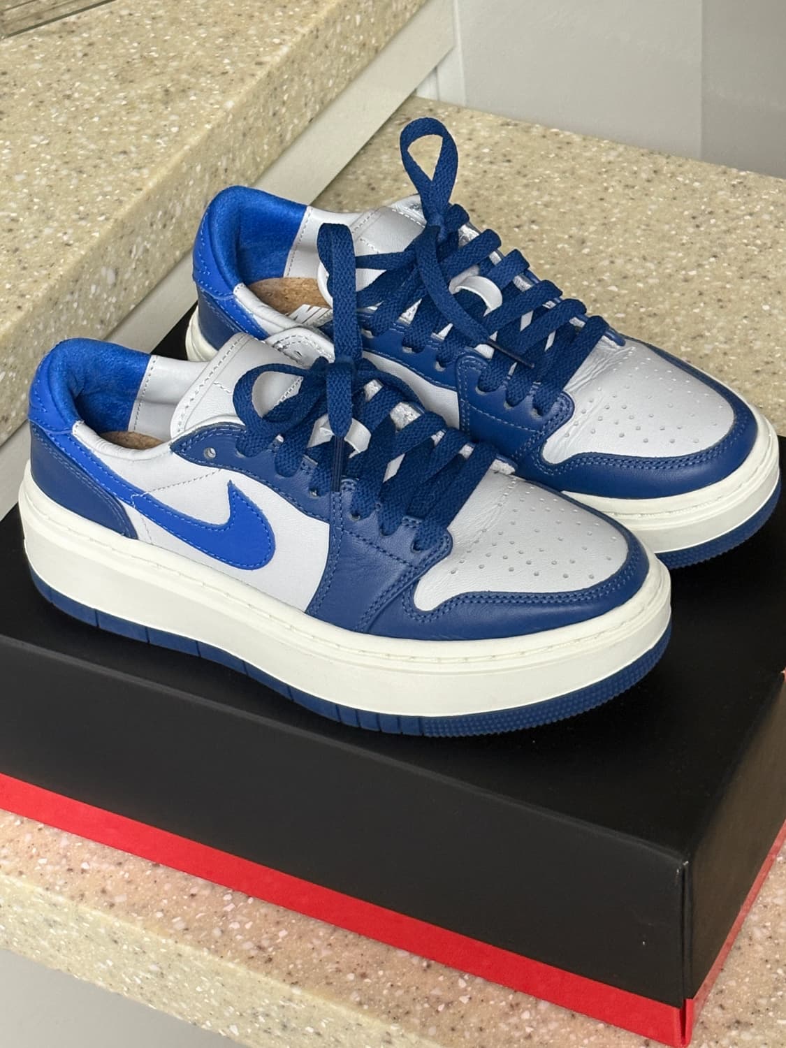 나이키 조던 1 엘리베이트 로우 (프렌치 블루, 220) 상품이미지1