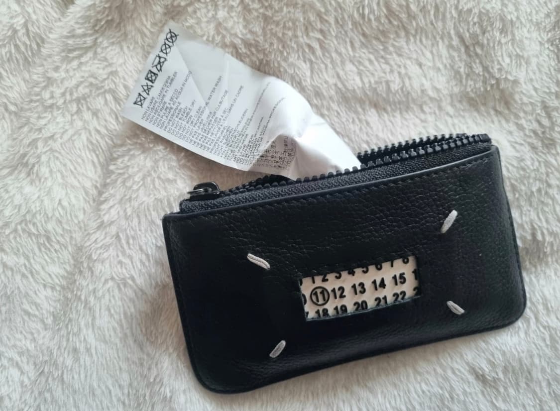 메종마르지엘라 블랙넘버링 카드지갑 상품이미지3