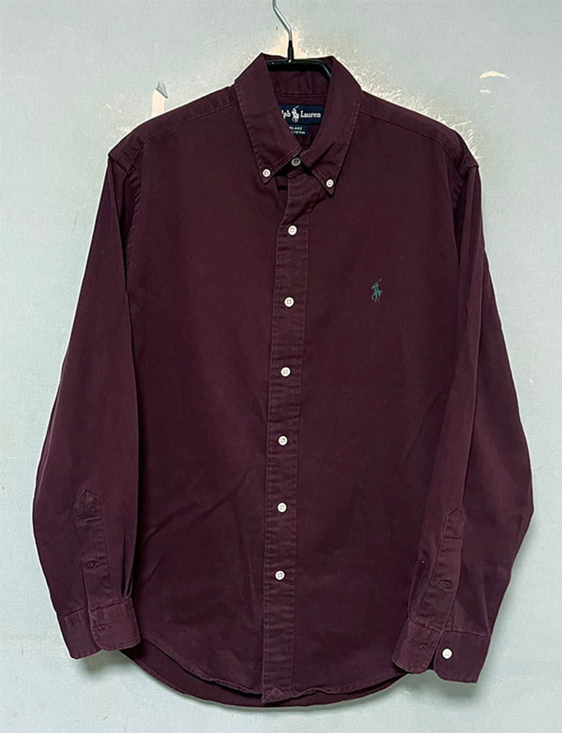 POLO 폴로 남자 브레이크 셔츠 춘추 버건디 M 95 상품이미지1