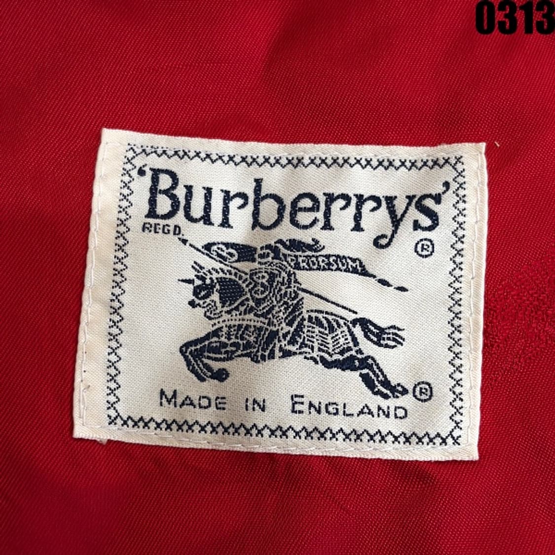 버버리 클래식 울 블레이저 자켓 S 0313 상품이미지6